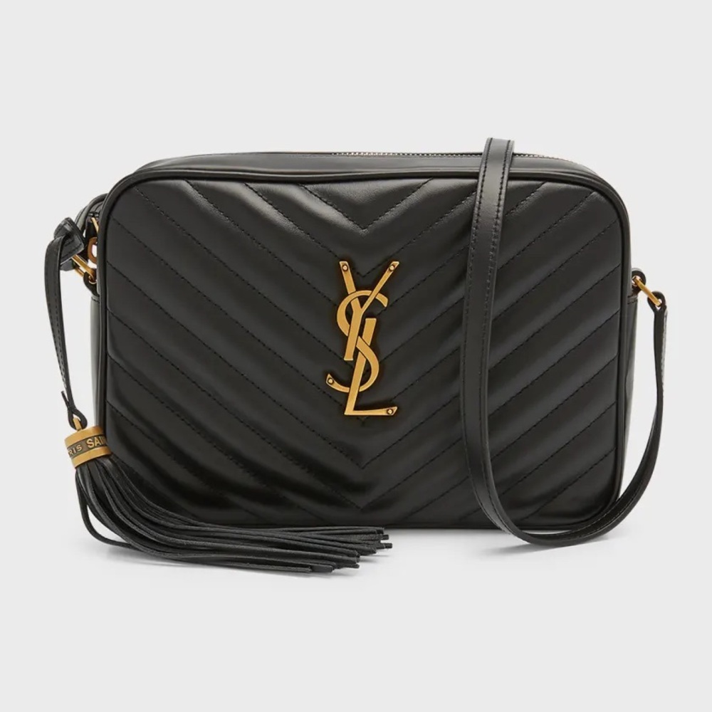 Saint Laurent Lou Matelasse Leather Camera Bag